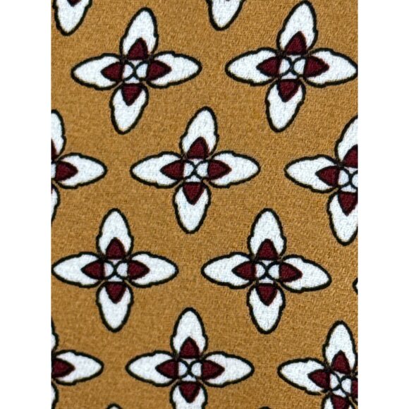 Loft Yellow Print Tank Top Sleeveless Women’s Large Scoop Neck Summer Casual - Picture 4 of 11